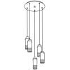 Hanglamp Melegro led met 5 lampen