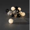 LED cotton balls lichtsnoer monochrome 3.5cm