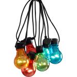 LED feestverlichting met gekleurde lampen